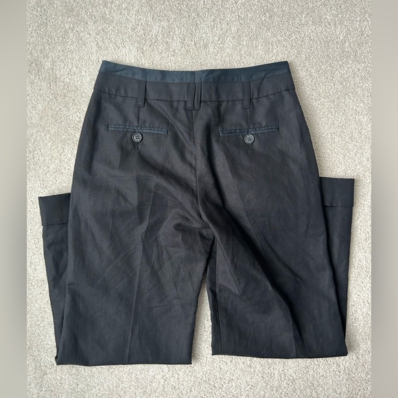 Comptoir des cotonniers linen wide leg ankle pant - Picture 11 of 12